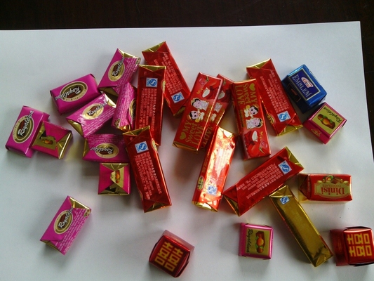 SC-2012 chocolate fold wrapping machine